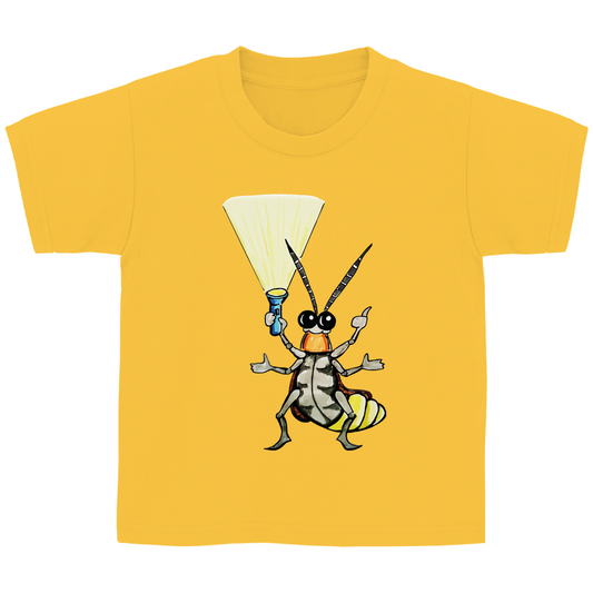Kinder Basic T-Shirt Krabbelcrew Gerti Glühwürmchen