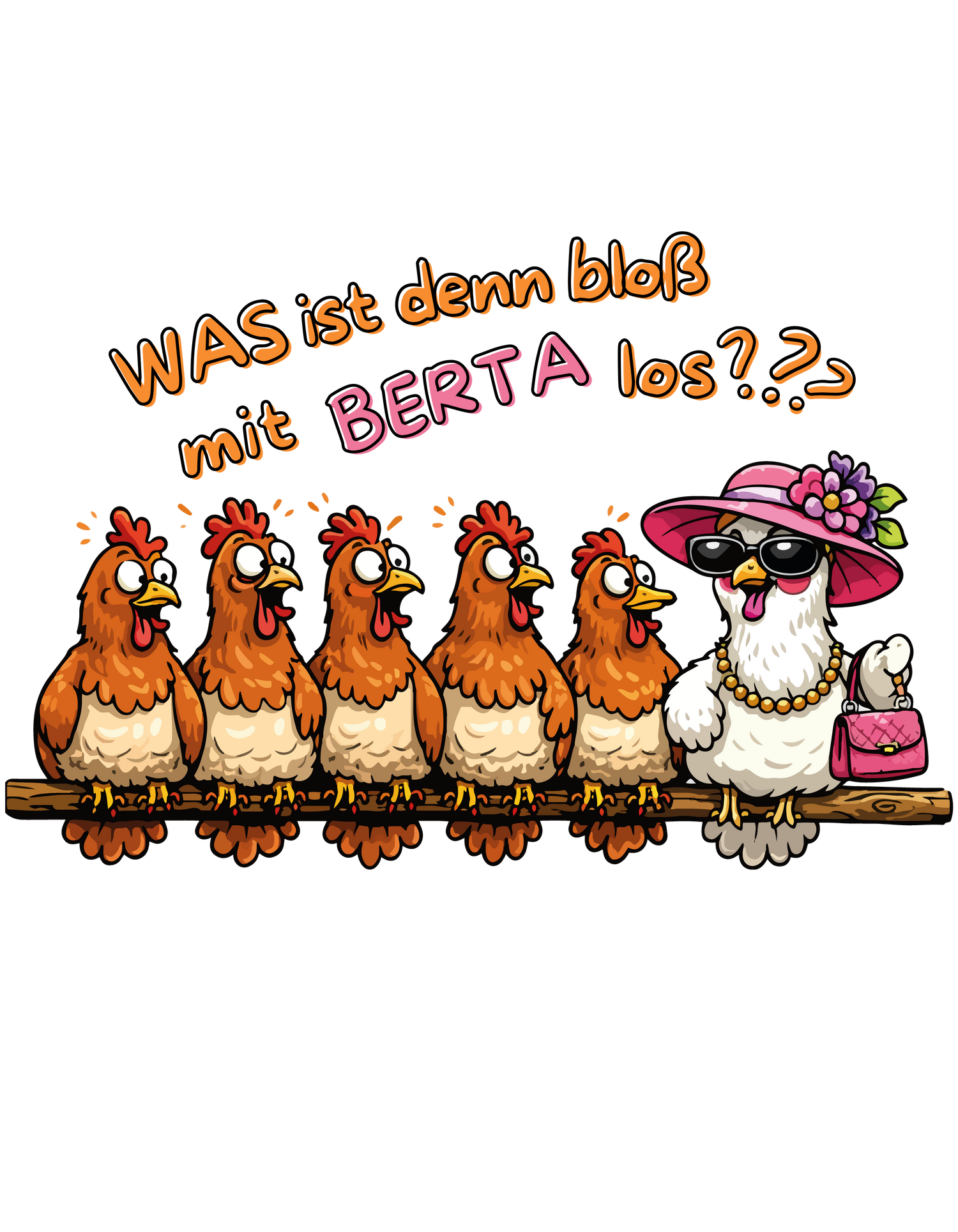 Was ist denn bloß mit Berta los?