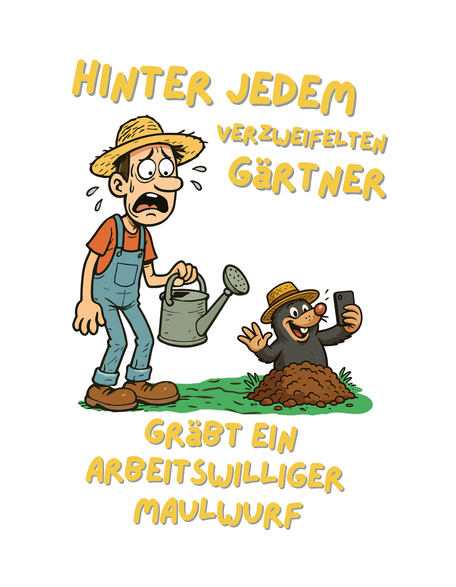 Maulwurf vs. Gärtner