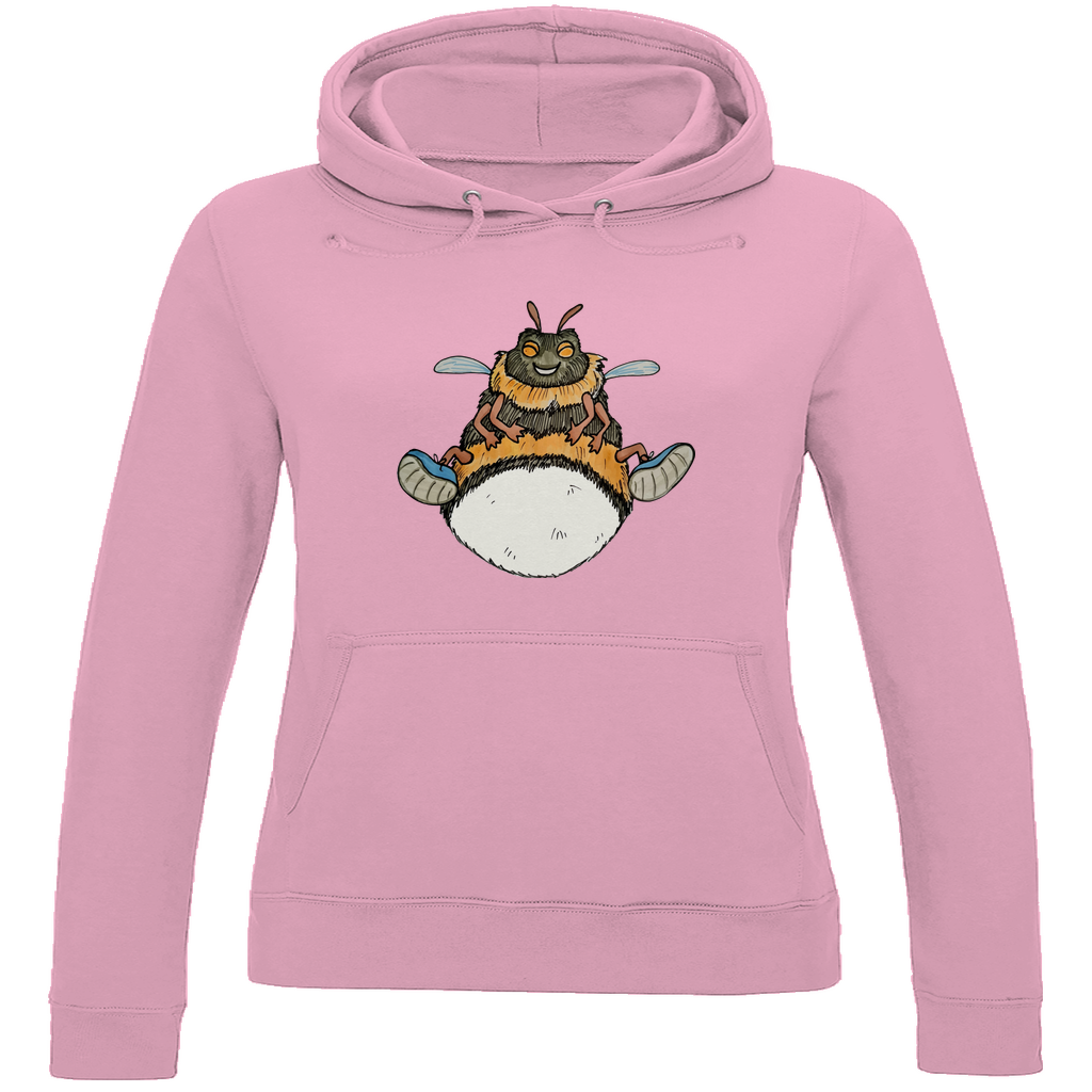 Damen Hoodie Krabbelcrew Buddi die Hummel