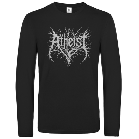 Unisex Langarmshirt Atheist Logo