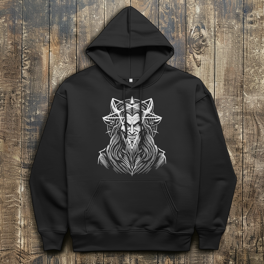Herren Hoodie Dämonisches Grinsen – Der Fürst der Finsternis