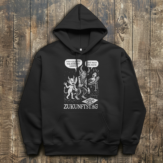 Herren Hoodie Zukunftstag in der Hölle