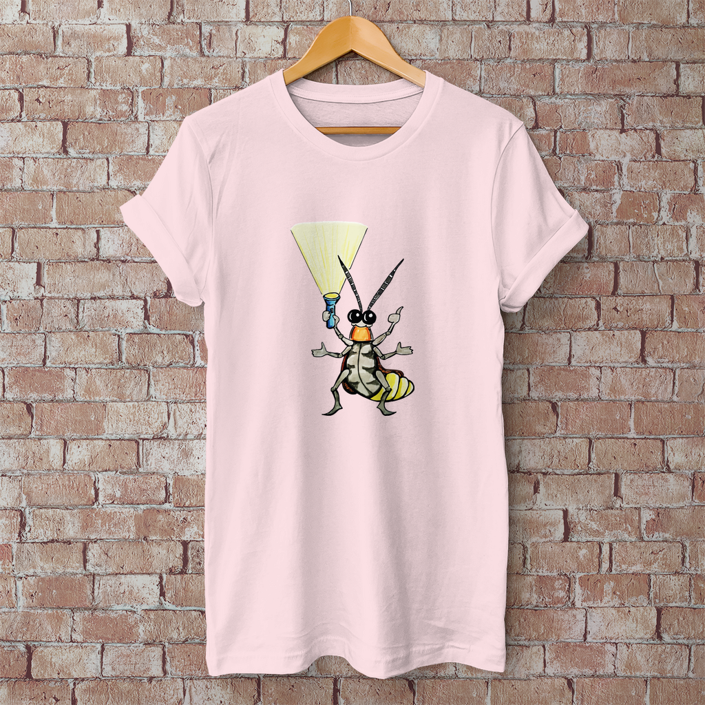 Herren T-Shirt Krabbelcrew Gerti Glühwürmchen
