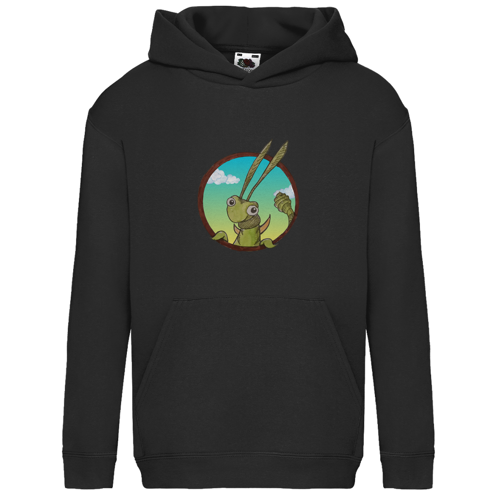 Kids Basic Hoodie Kabbelcrew Dornschrecke Kasimir
