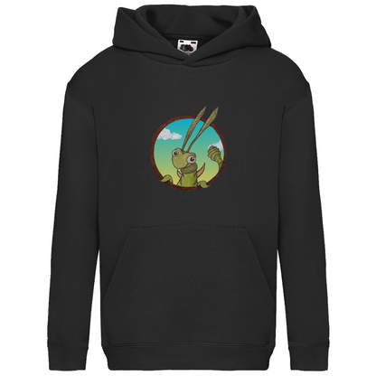 Kids Basic Hoodie Kabbelcrew Dornschrecke Kasimir
