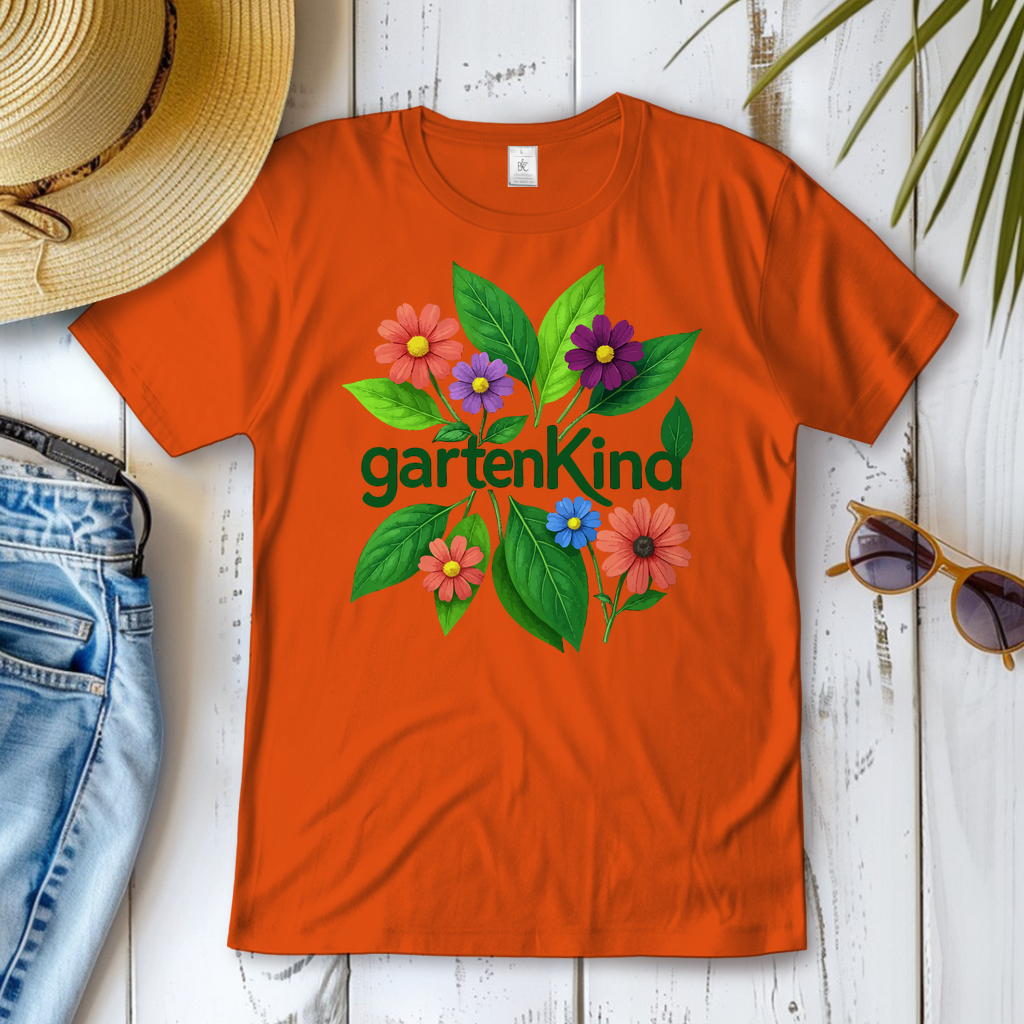 Damen T-Shirt Gartenkind