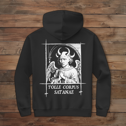 Herren Zipper Hoodie Tolle Corpus Satanae