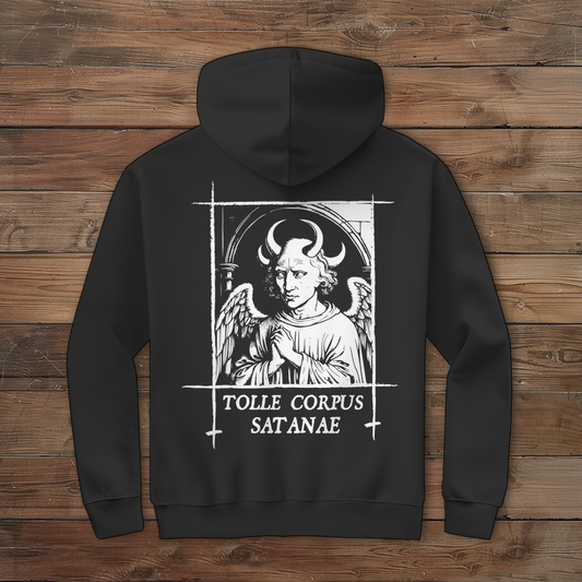 Herren Zipper Hoodie Tolle Corpus Satanae
