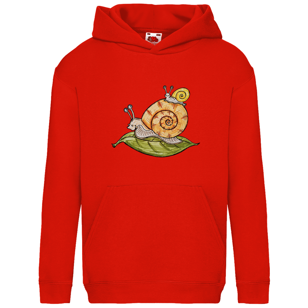 Kids Hoodie Krabbelcrew Schnecke on Tour
