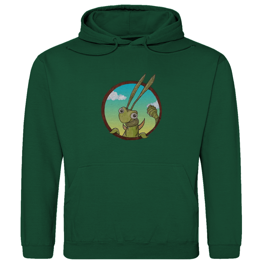 Herren Hoodie Kabbelcrew Dornschrecke Kasimir