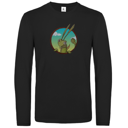 Unisex Langarmshirt Kabbelcrew Dornschrecke Kasimir