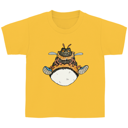 Kinder Basic T-Shirt Krabbelcrew Buddi die Hummel