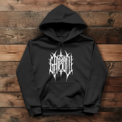 Damen Hoodie Ghooul Logo - Friedhof
