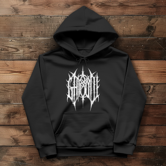 Damen Hoodie Ghooul Logo - Friedhof