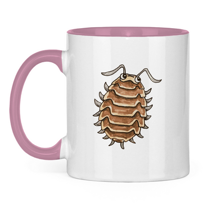 Tasse zweifarbig Krabbelcrew Kellerassel