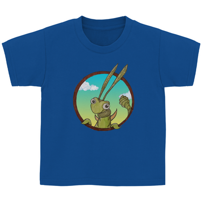 Kinder Basic T-Shirt Kabbelcrew Dornschrecke Kasimir