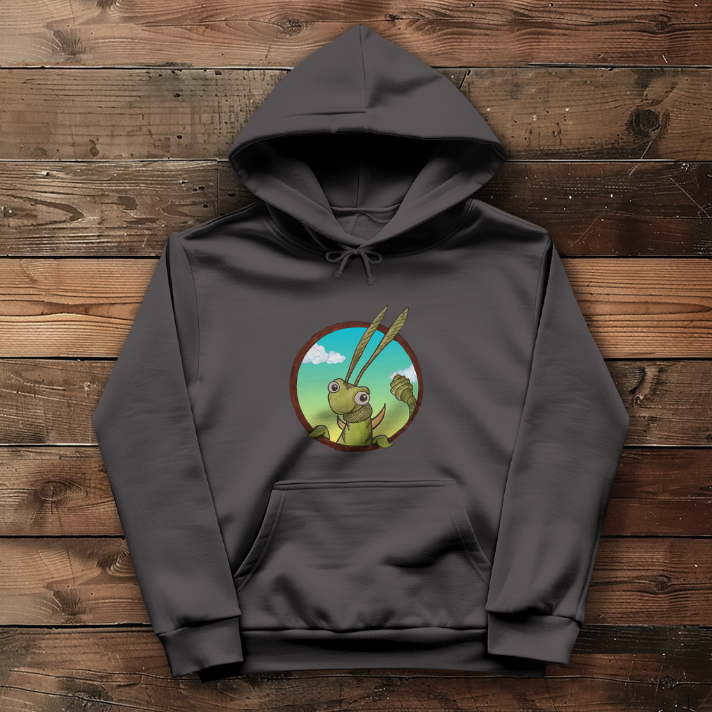 Damen Hoodie Kabbelcrew Dornschrecke Kasimir