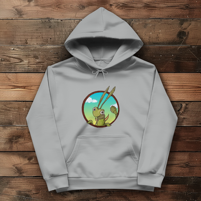 Damen Hoodie Kabbelcrew Dornschrecke Kasimir