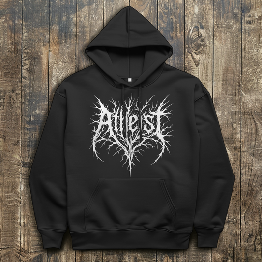 Herren Hoodie Atheist Logo