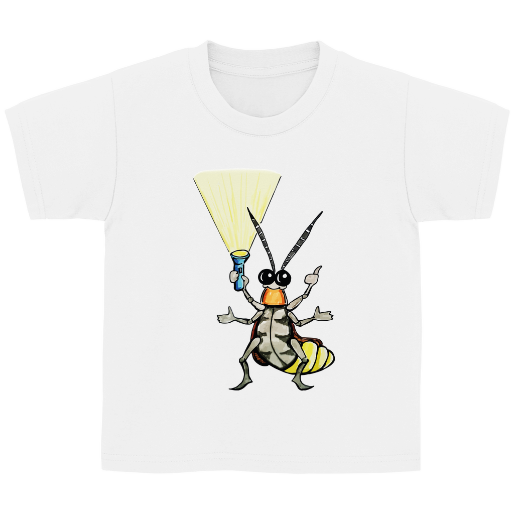 Kinder Basic T-Shirt Krabbelcrew Gerti Glühwürmchen