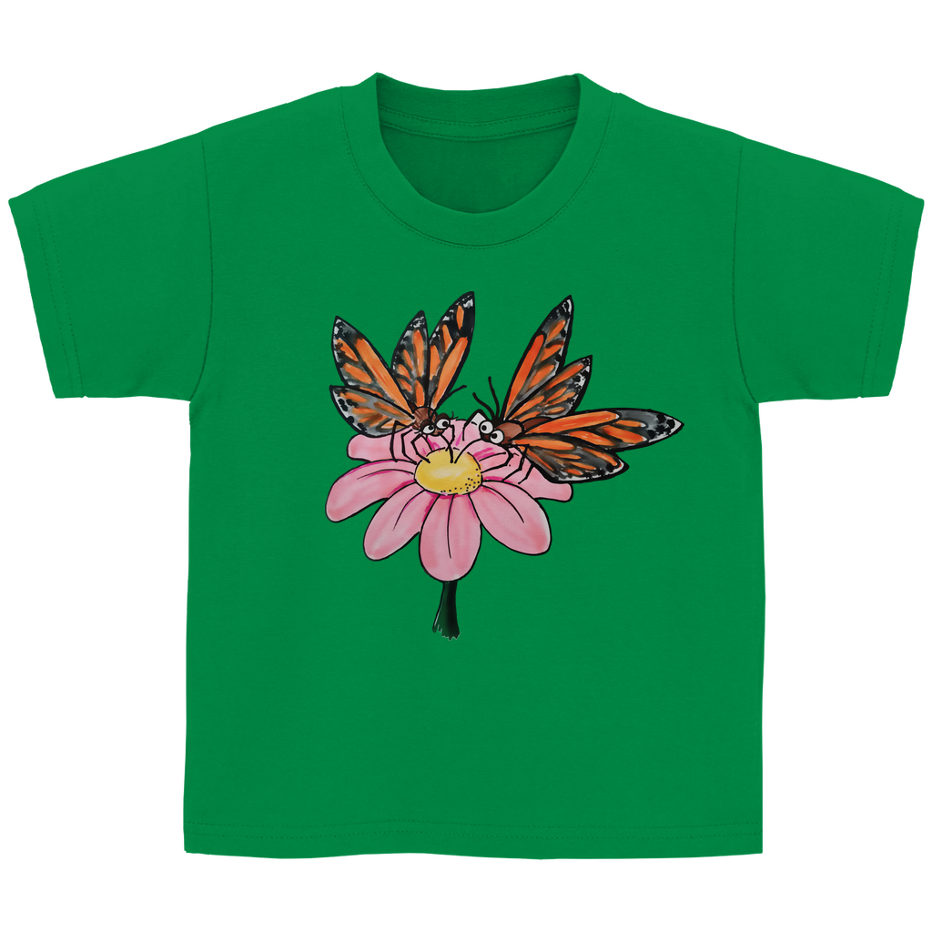 Kinder T-Shirt Krabbelcrew Schmetterlinge