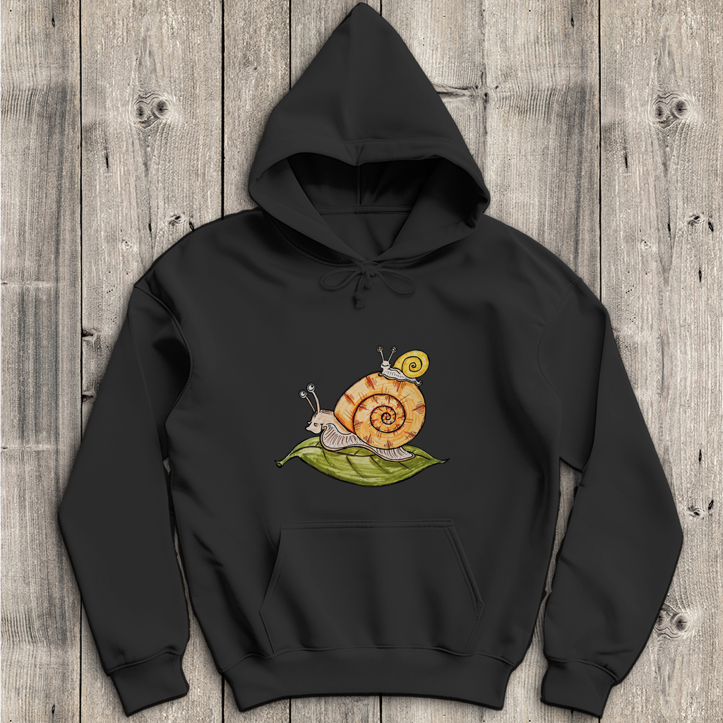 Herren Hoodie Krabbelcrew Schnecke on Tour
