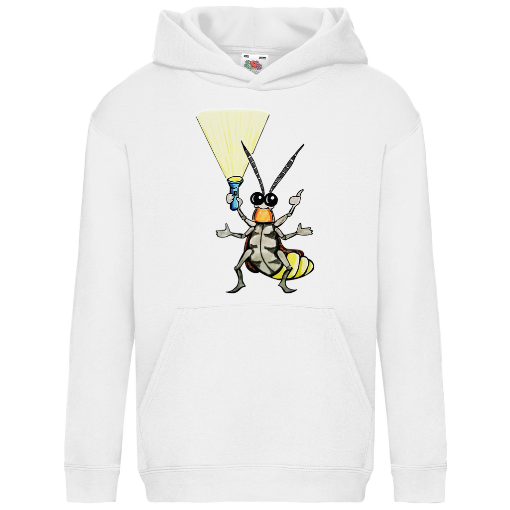 Kids Basic Hoodie Krabbelcrew Gerti Glühwürmchen