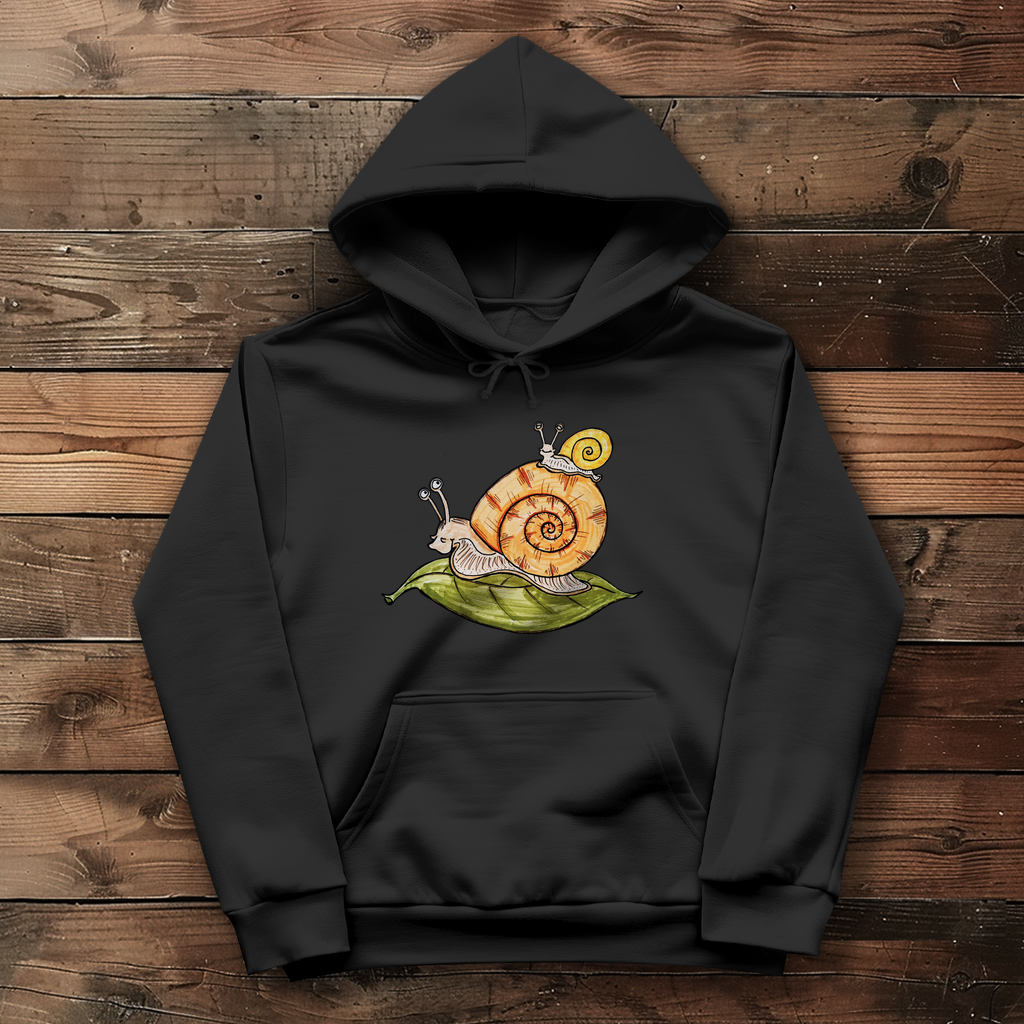 Damen Hoodie Krabbelcrew Schnecke on Tour