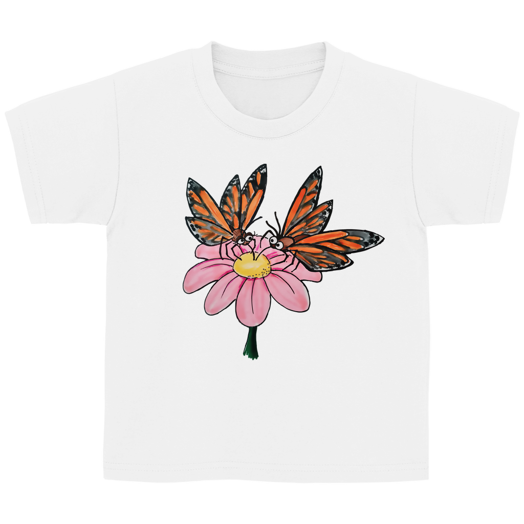 Kinder T-Shirt Krabbelcrew Schmetterlinge
