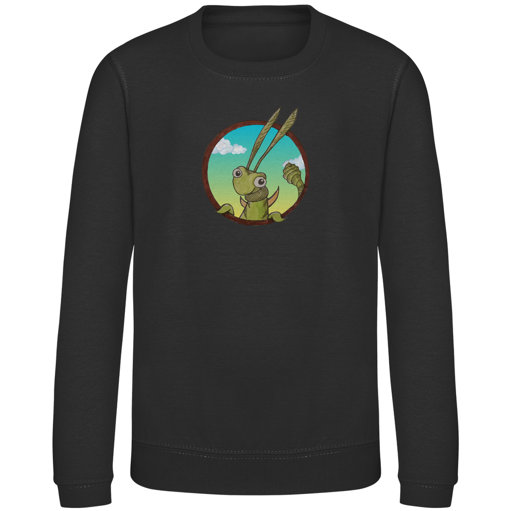 Kinder Sweatshirt Kabbelcrew Dornschrecke Kasimir