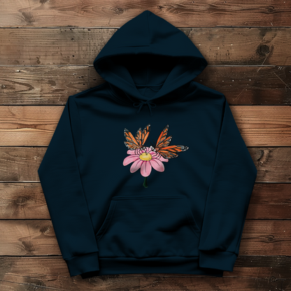 Damen Hoodie Krabbelcrew Schmetterlinge