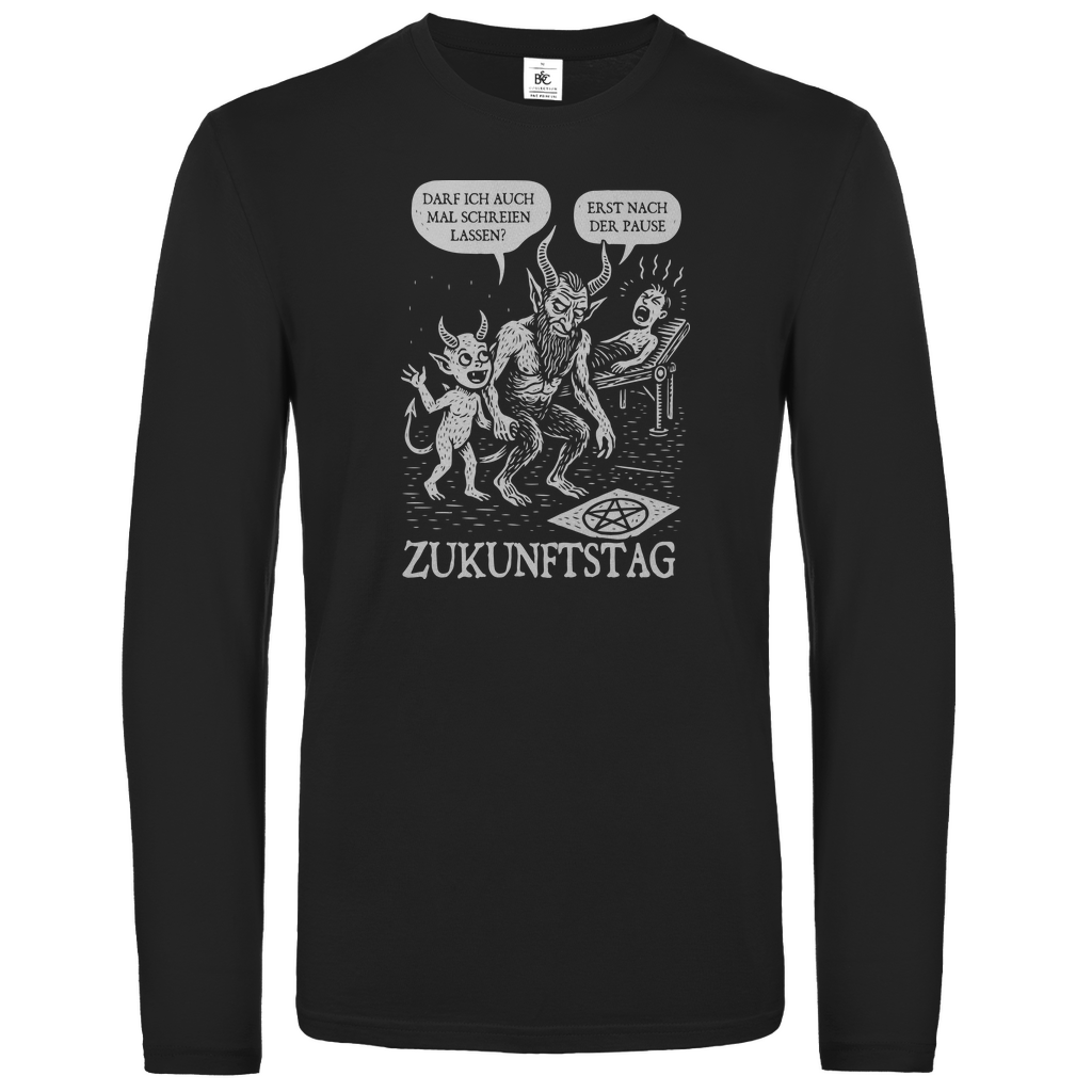 Unisex Langarmshirt Zukunftstag in der Hölle
