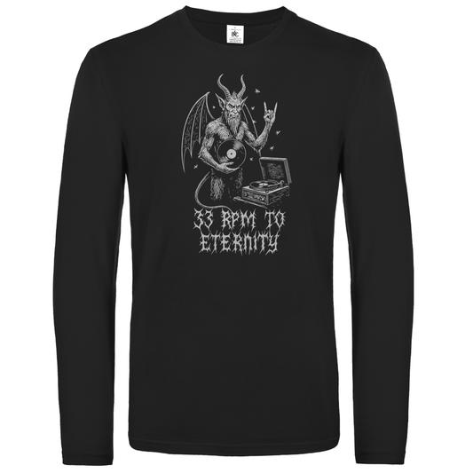 Unisex Langarmshirt 33rpm