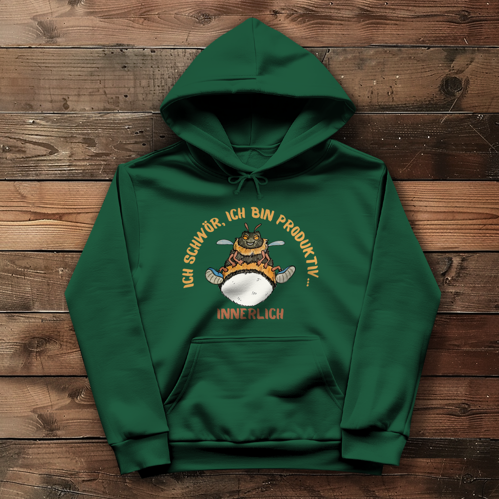 Damen Hoodie Krabbelcrew Buddi die Hummel