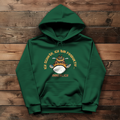 Damen Hoodie Krabbelcrew Buddi die Hummel