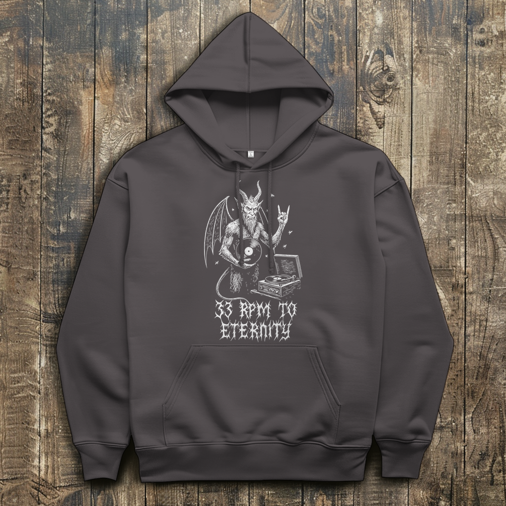 Herren Hoodie 33rpm to Eternity