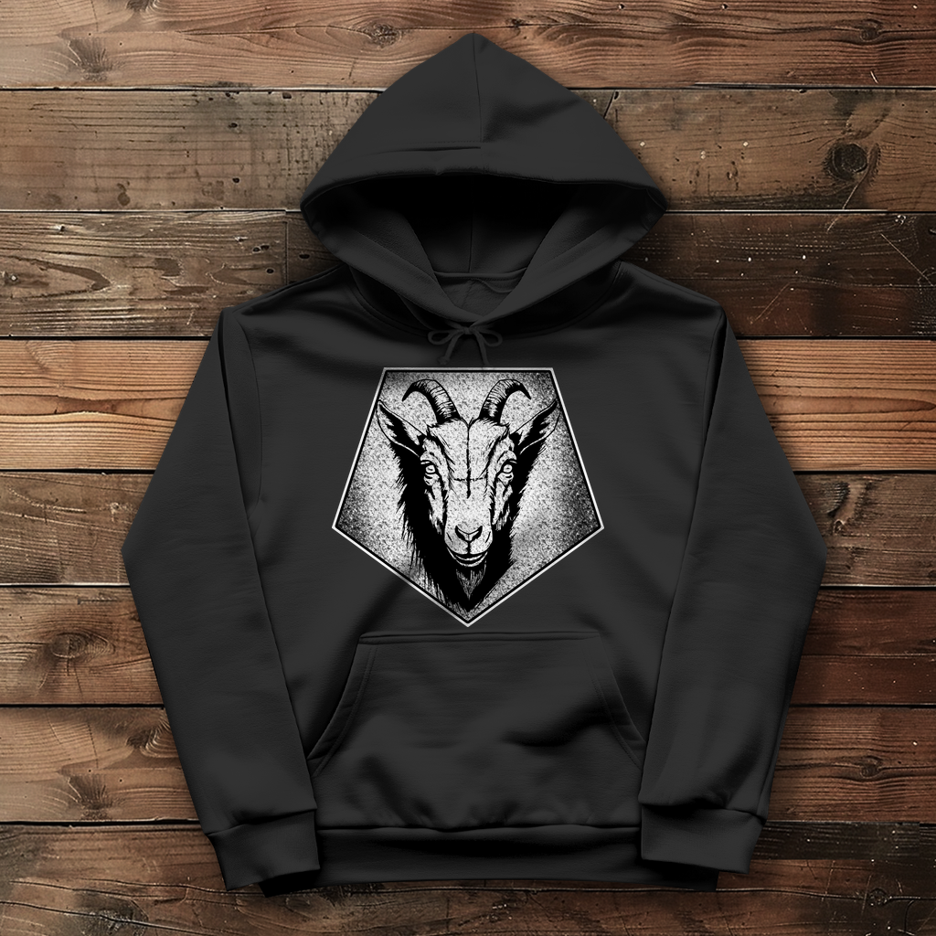 Damen Hoodie Goat Emblem