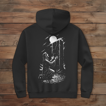 Herren Zipper Hoodie Anbetung des Monolithen