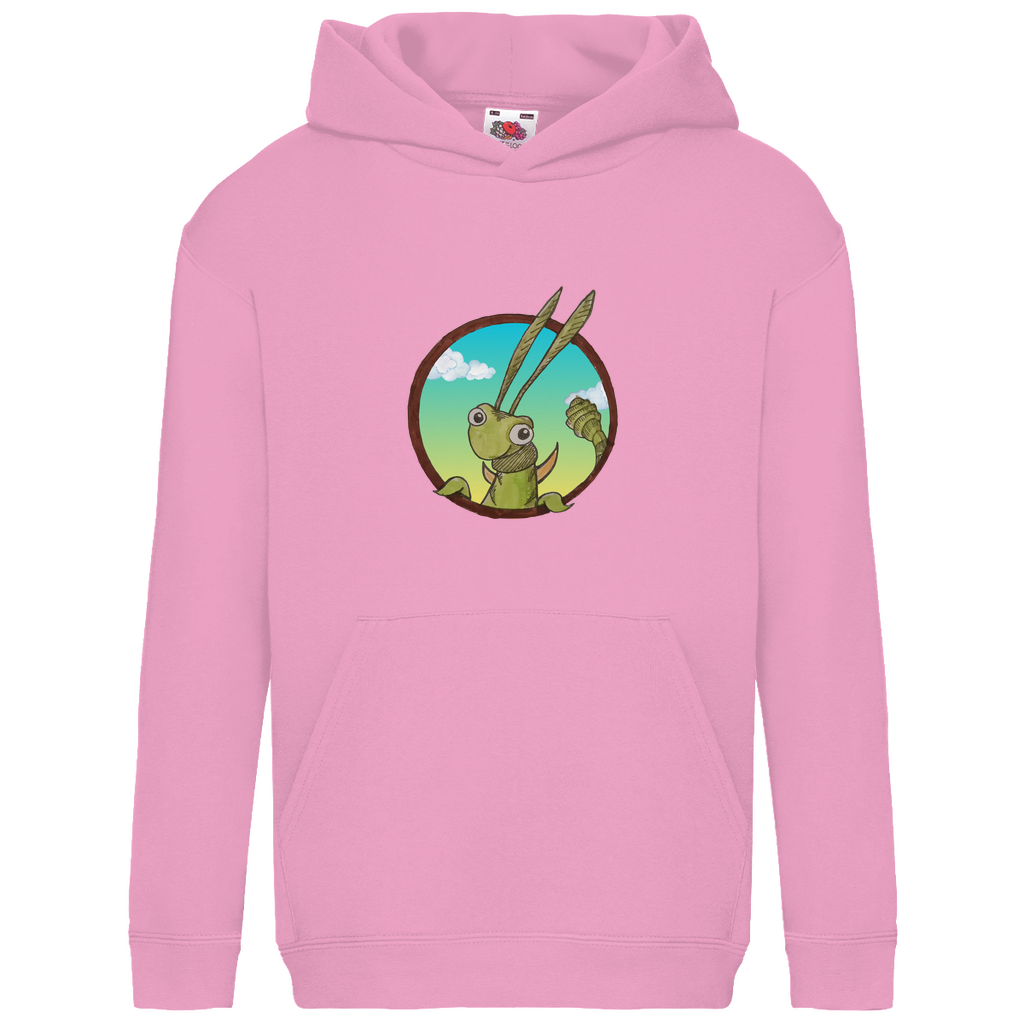 Kids Basic Hoodie Kabbelcrew Dornschrecke Kasimir