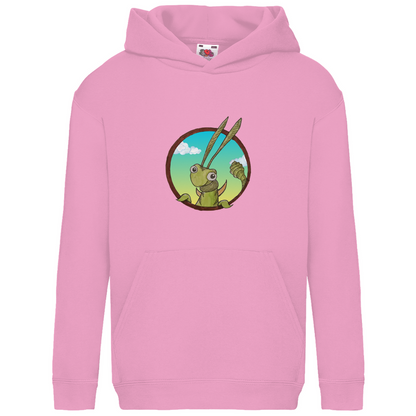 Kids Basic Hoodie Kabbelcrew Dornschrecke Kasimir