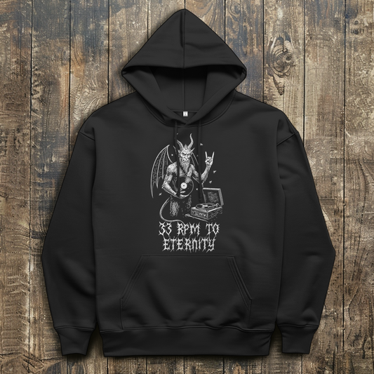 Herren Hoodie 33rpm to Eternity