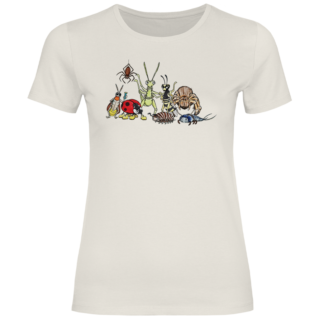 Damen T-Shirt Krabbelcrew Komplett