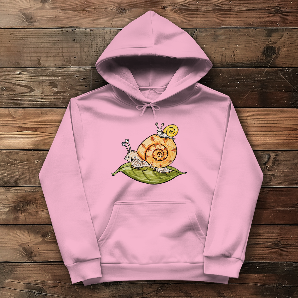 Damen Hoodie Krabbelcrew Schnecke on Tour