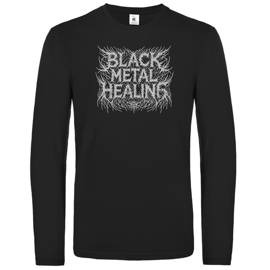 Unisex Langarmshirt Black Metal Healing