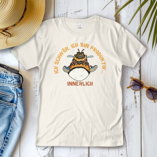 Damen T-Shirt Krabbelcrew Buddi die Hummel