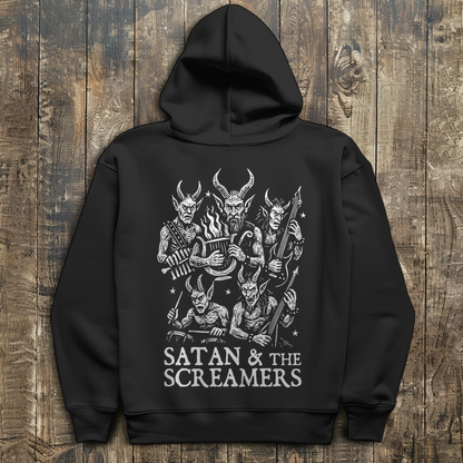 Herren Hoodie I Burn Souls Before Coffee
