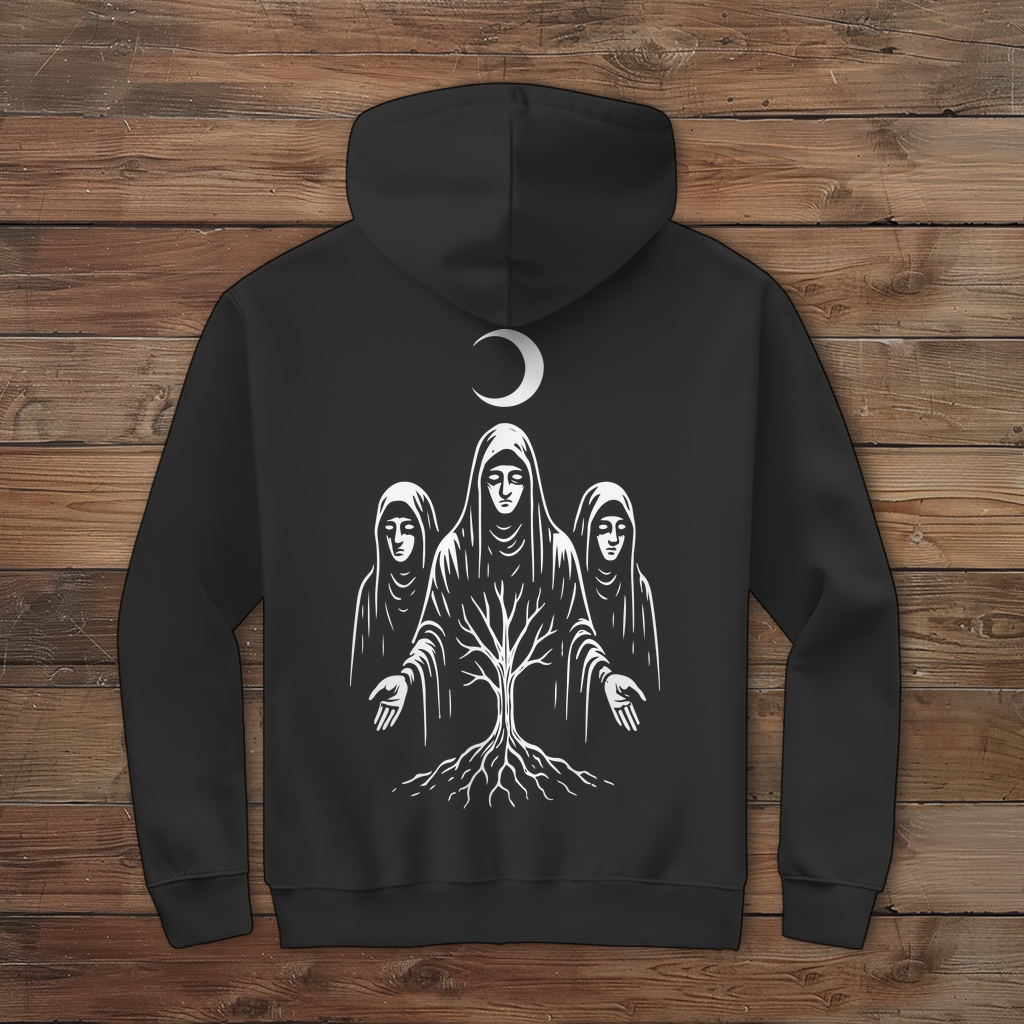 Herren Zipper Hoodie Schwestern des Schweigens
