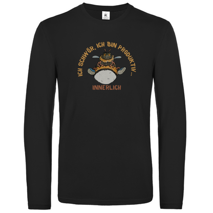 Unisex Langarmshirt Krabbelcrew Buddi die Hummel