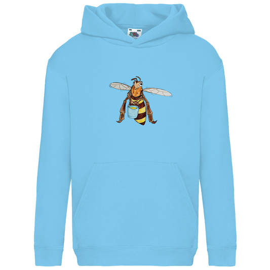 Kids Basic Hoodie Krabbelcrew Fleißige Biene